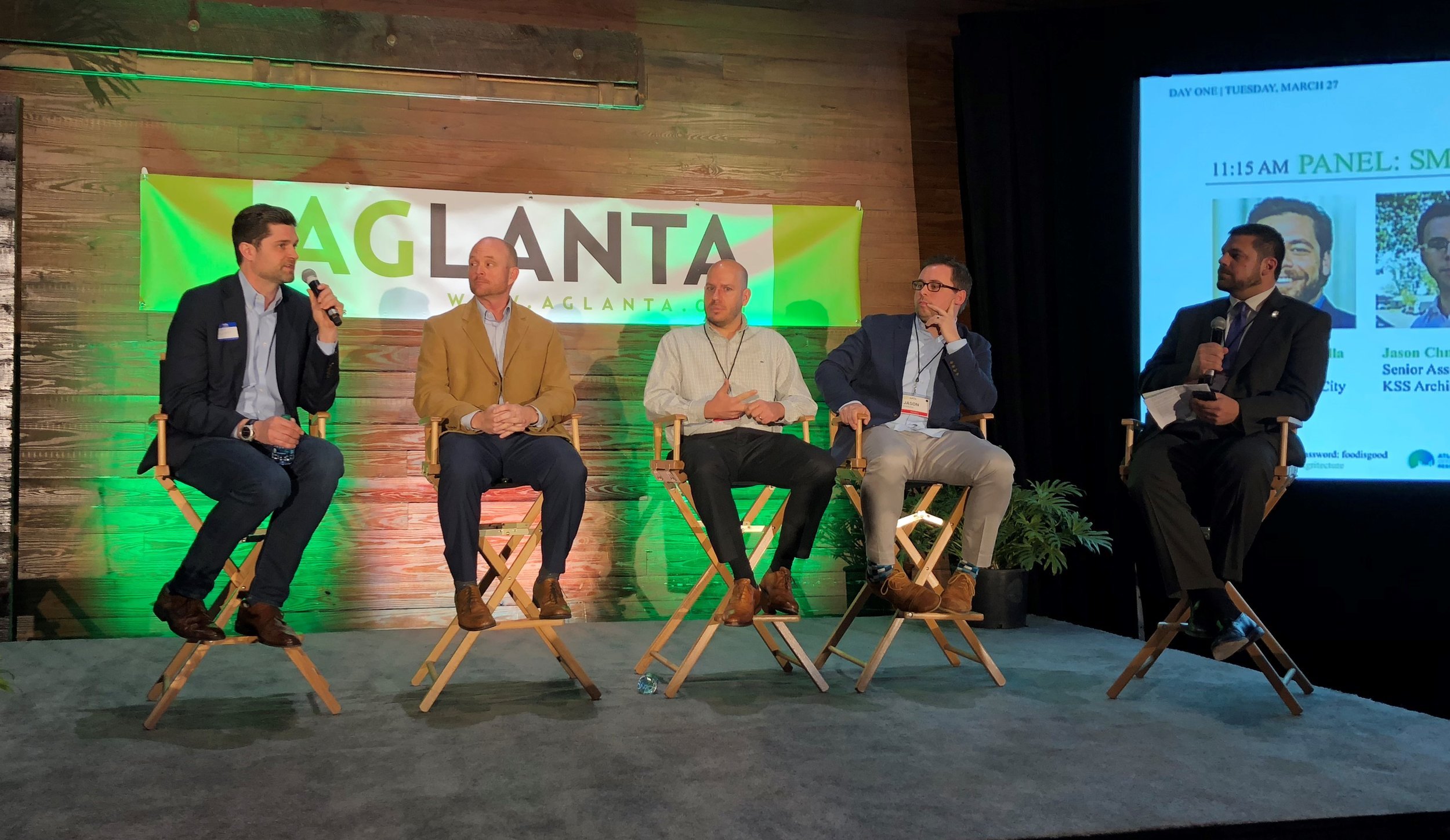 "Smart Urban Development" panelists discuss how urban farms, architects, developers, and city governments can work together to grow the industry sustainably.